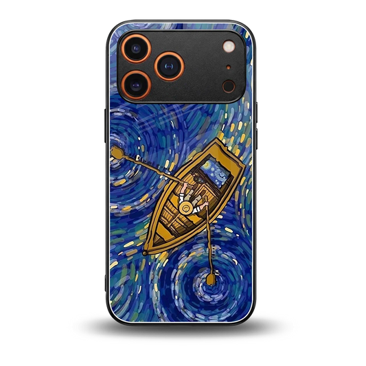 Ocean Voyage back phone cover | glass case for iphone 17 pro max