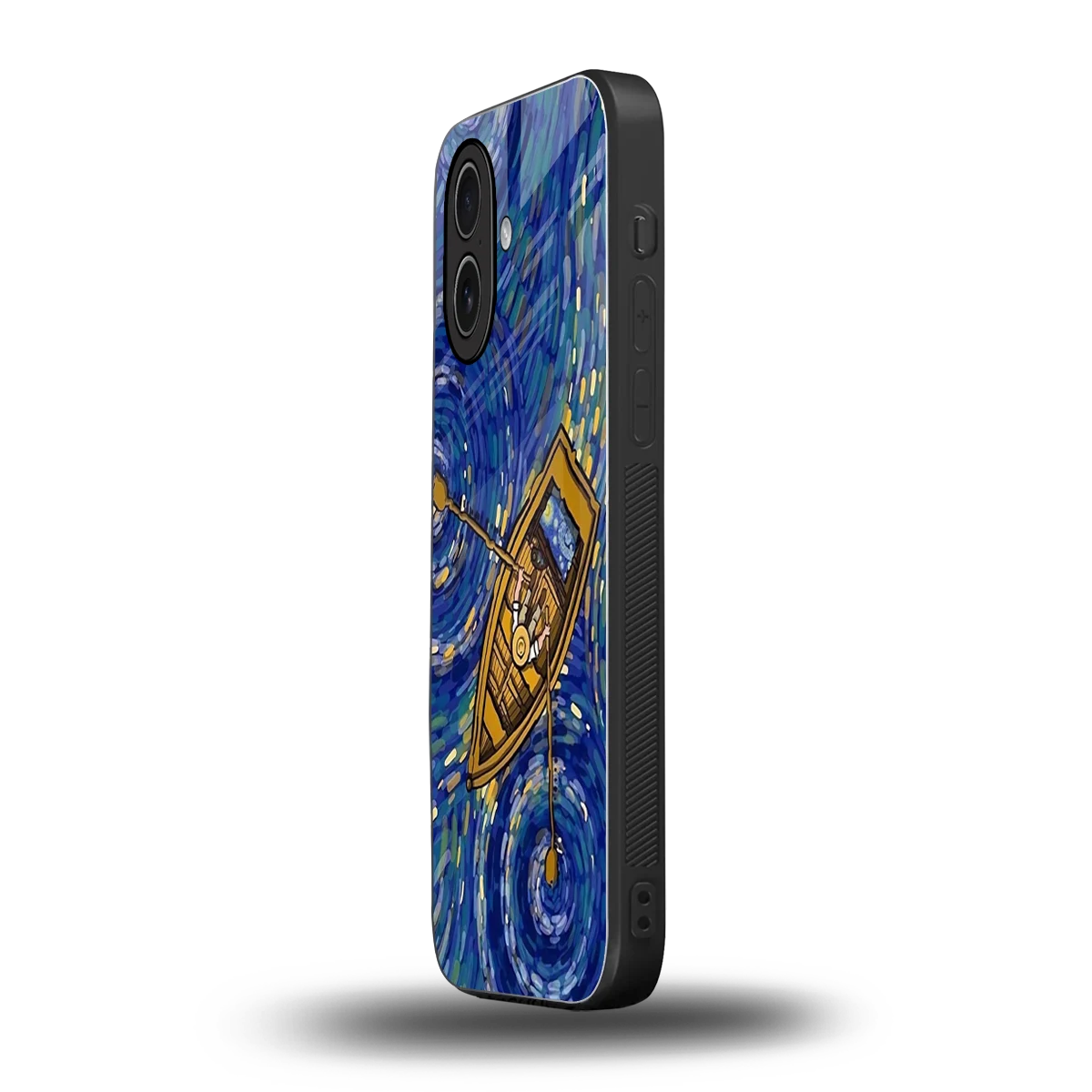 Ocean Voyage iphone 17 mobile cover | shockproof glass phone case