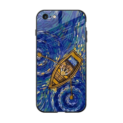 Ocean Voyage back phone cover | glass case for iphone 6s plus