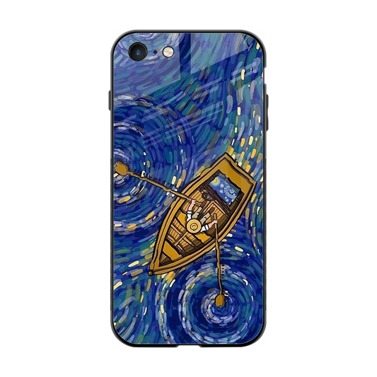 Ocean Voyage back phone cover | glass case for iphone 7