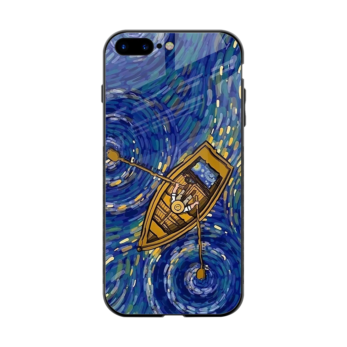 Ocean Voyage back phone cover | glass case for iphone 8 plus