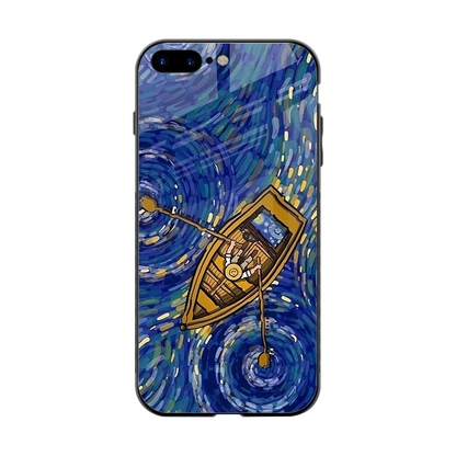 Ocean Voyage back phone cover | glass case for iphone 8 plus
