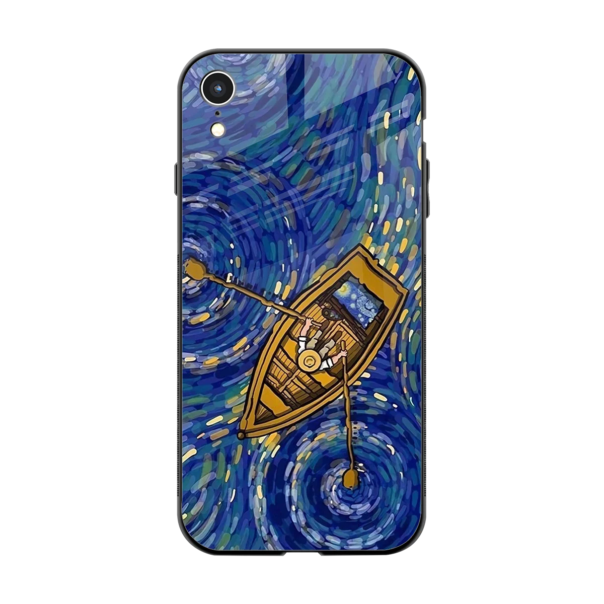 Ocean Voyage back phone cover | glass case for iphone xr
