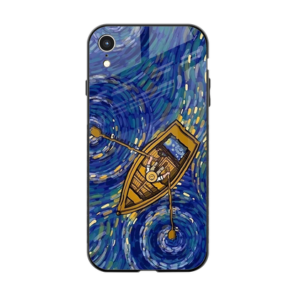 Ocean Voyage back phone cover | glass case for iphone xr