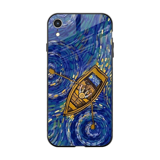 Ocean Voyage back phone cover | glass case for iphone xr