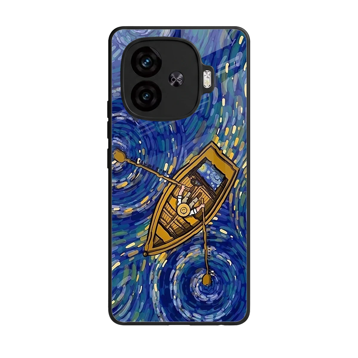 Ocean Voyage back phone cover | glass case for iqoo neo 10r 5g