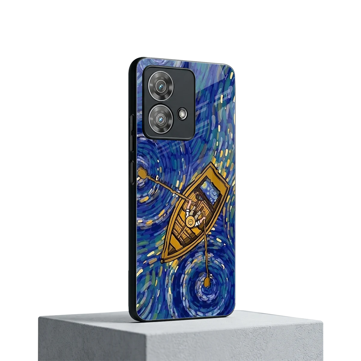 Ocean Voyage motorola edge 40 neo 5g mobile cover | shockproof glass phone case
