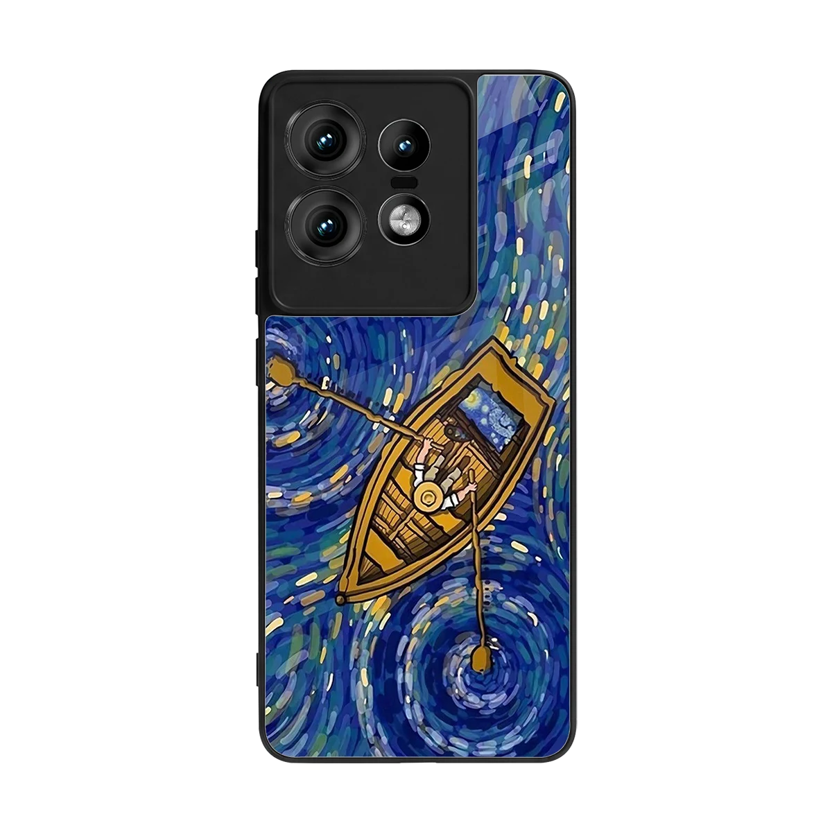 Ocean Voyage back phone cover | glass case for motorola edge 50 pro