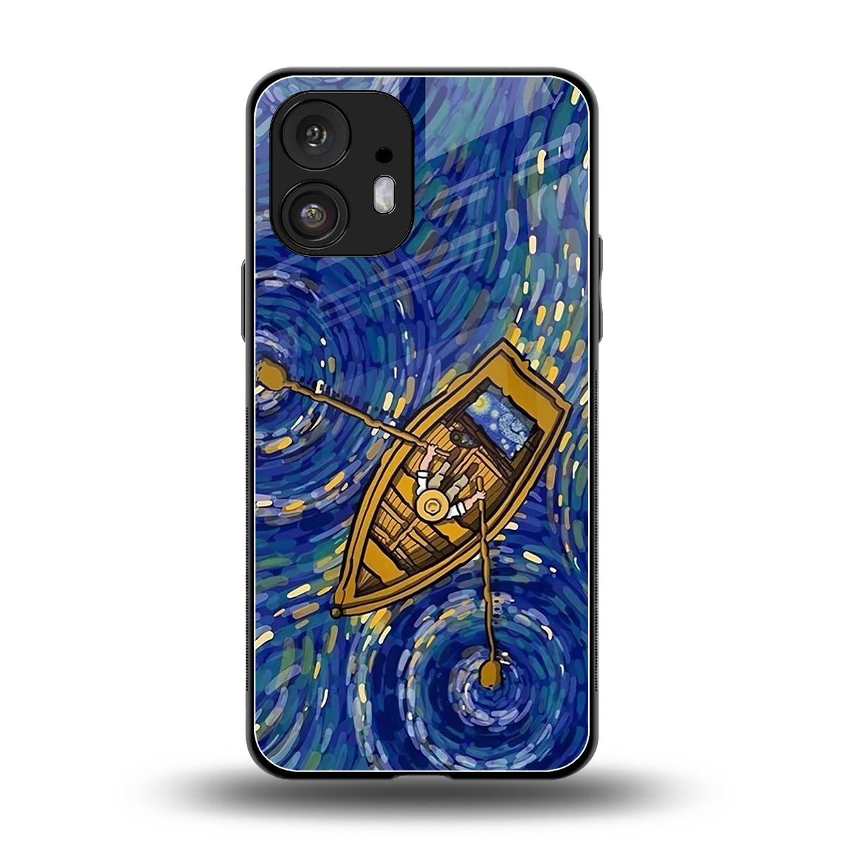 Ocean Voyage back phone cover | glass case for nothing phone 2