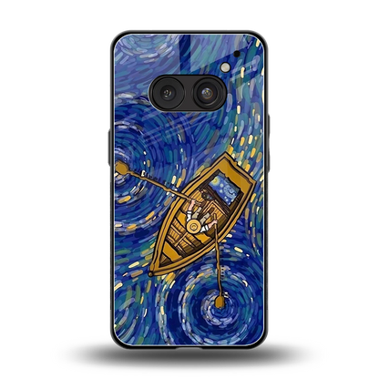Ocean Voyage back phone cover | glass case for nothing phone 2a plus