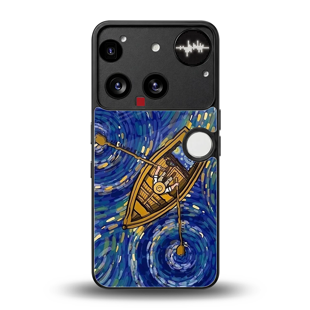 Ocean Voyage back phone cover | glass case for nothing phone 3