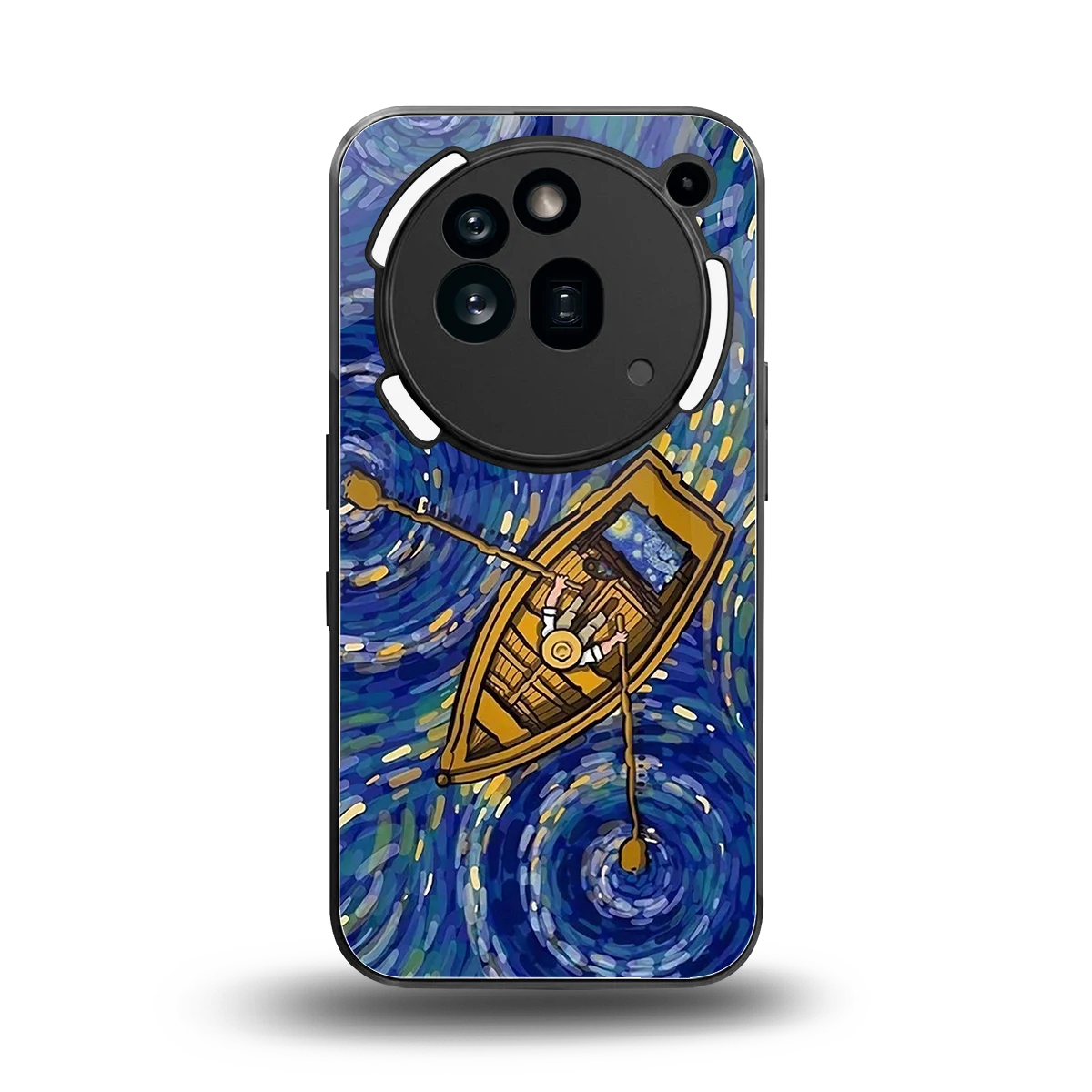 Ocean Voyage back phone cover | glass case for nothing phone 3a pro