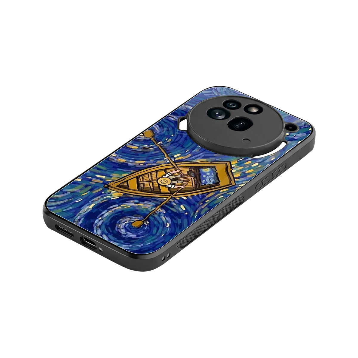 Ocean Voyage stylish phone case for nothing phone 3a pro | glossy glass and slim fit
