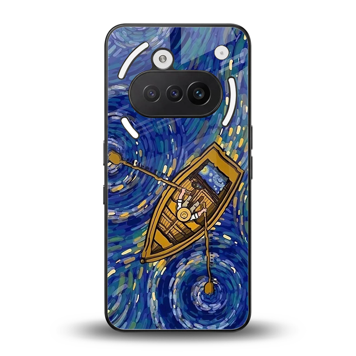 Ocean Voyage back phone cover | glass case for nothing phone 3a