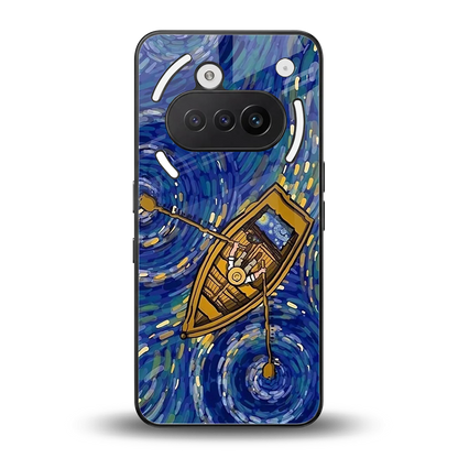 Ocean Voyage back phone cover | glass case for nothing phone 3a