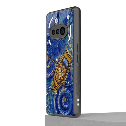 Ocean Voyage nothing phone 3a mobile cover | shockproof glass phone case