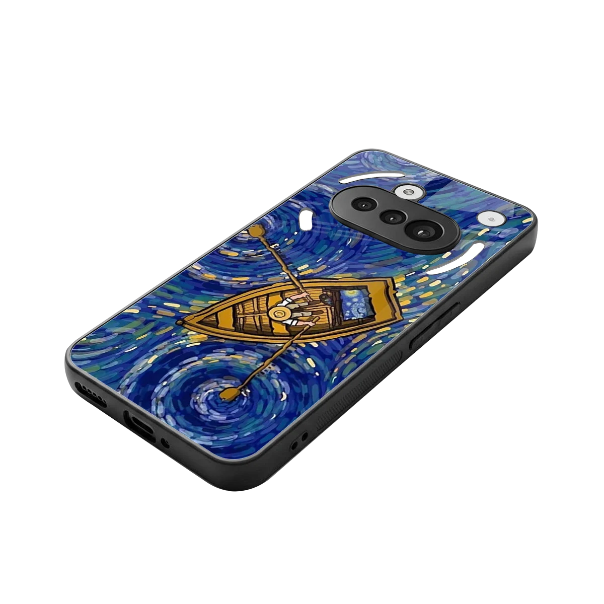 Ocean Voyage stylish phone case for nothing phone 3a | glossy glass and slim fit