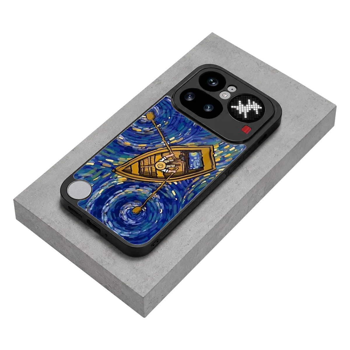Ocean Voyage stylish phone case for nothing phone 4a pro | glossy glass and slim fit