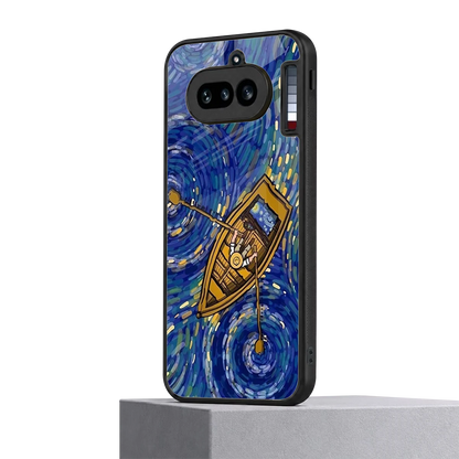 Ocean Voyage nothing phone 4a mobile cover | shockproof glass phone case