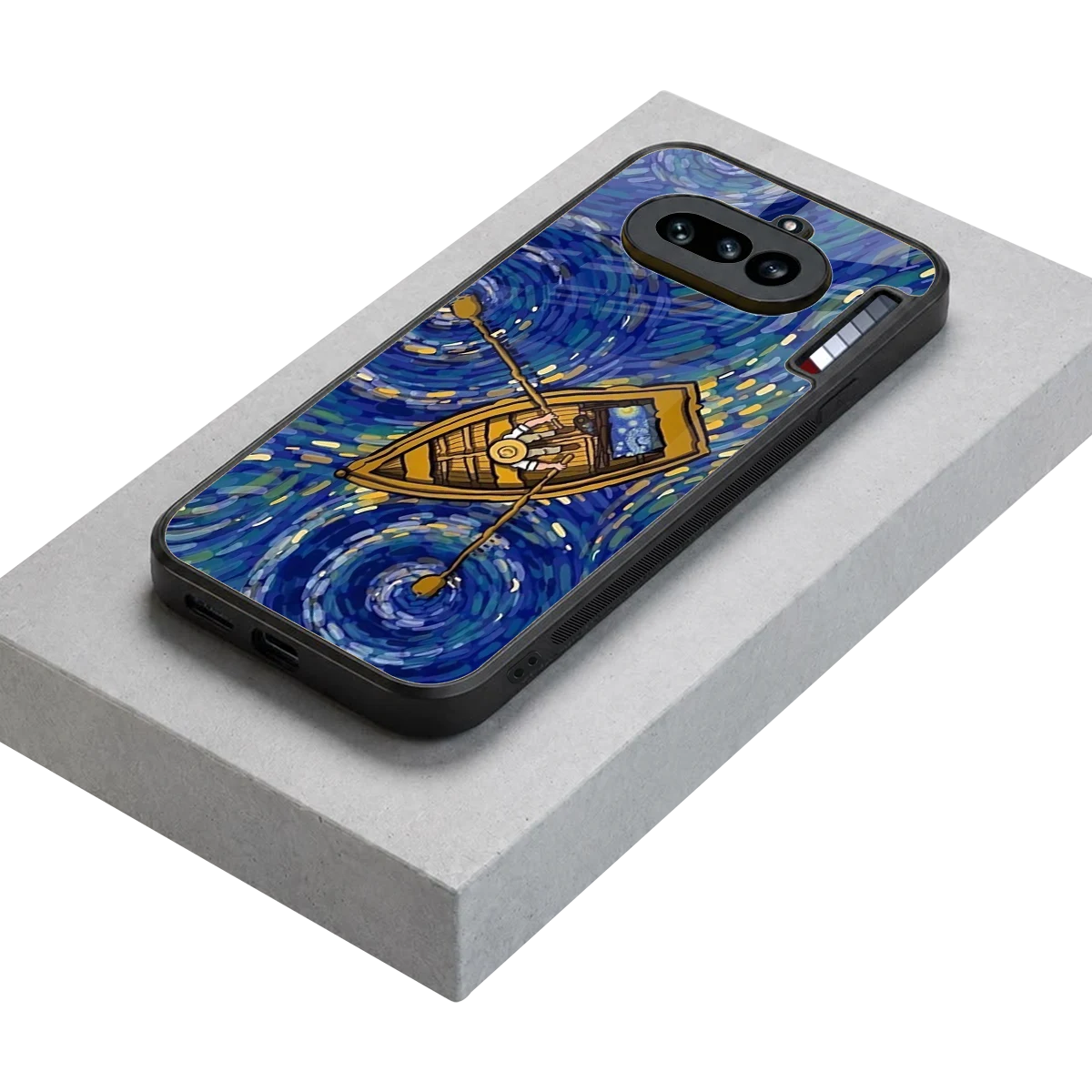 Ocean Voyage stylish phone case for nothing phone 4a | glossy glass and slim fit