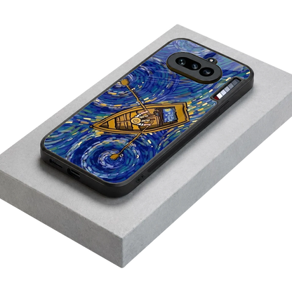 Ocean Voyage stylish phone case for nothing phone 4a | glossy glass and slim fit