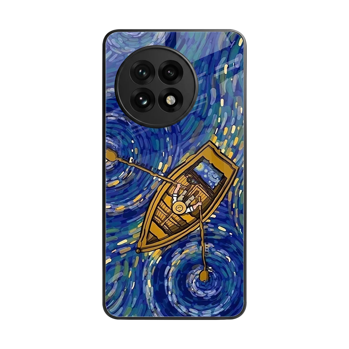 Ocean Voyage back phone cover | glass case for oneplus 13r