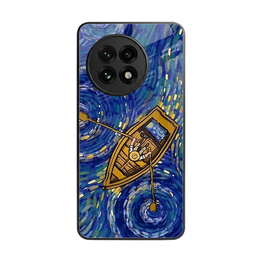 Ocean Voyage back phone cover | glass case for oneplus 13r