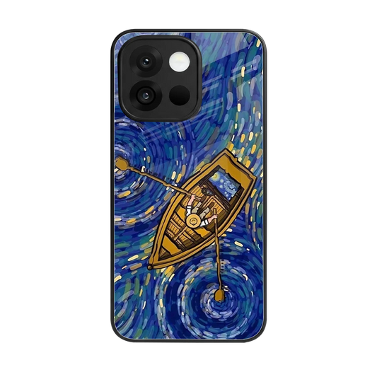 Ocean Voyage back phone cover | glass case for oneplus 13s
