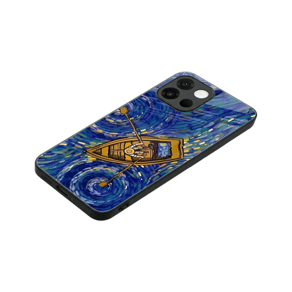 Ocean Voyage stylish phone case for oneplus 13s | glossy glass and slim fit