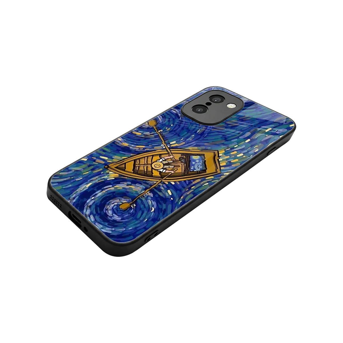 Ocean Voyage stylish phone case for oneplus 15r | glossy glass and slim fit