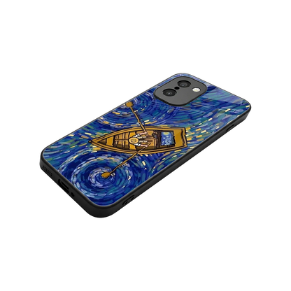 Ocean Voyage stylish phone case for oneplus 15r | glossy glass and slim fit