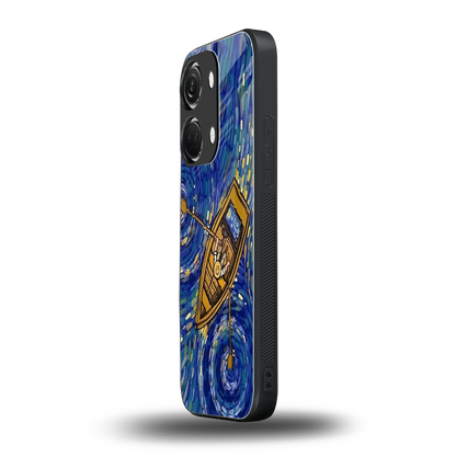 Ocean Voyage oneplus nord 3 mobile cover | shockproof glass phone case