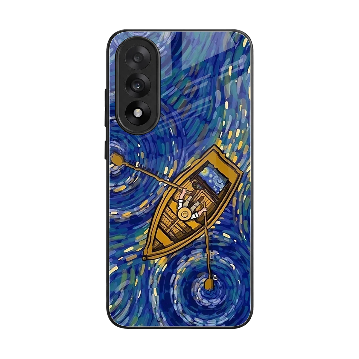 Ocean Voyage back phone cover | glass case for oneplus nord 5