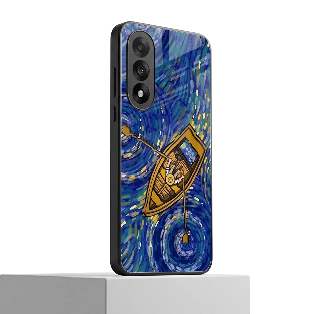 Ocean Voyage oneplus nord 5 mobile cover | shockproof glass phone case