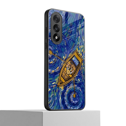 Ocean Voyage oneplus nord 5 mobile cover | shockproof glass phone case