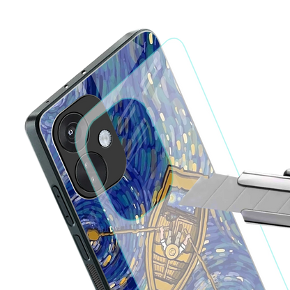 Ocean Voyage stylish phone case for oneplus nord ce 3 | glossy glass and slim fit