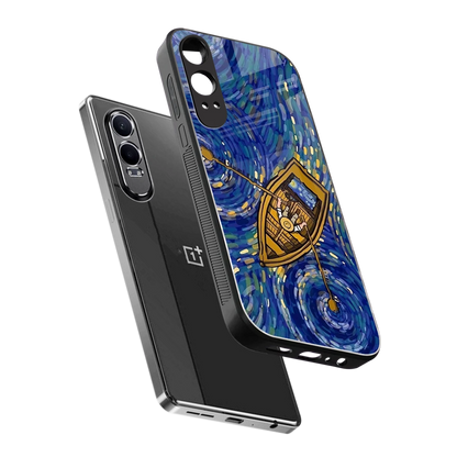 Ocean Voyage sleek oneplus nord ce 4 lite cover with tempered glass back and TPU edges