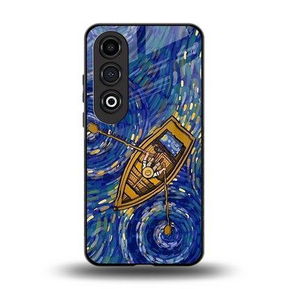 Ocean Voyage back phone cover | glass case for oneplus nord ce 4