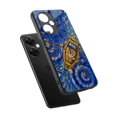 Ocean Voyage sleek oneplus nord ce 3 lite cover with tempered glass back and TPU edges