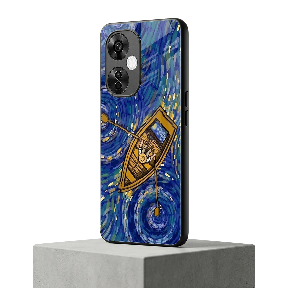 Ocean Voyage oneplus nord ce 3 lite mobile cover | shockproof glass phone case