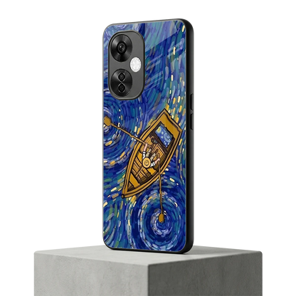 Ocean Voyage oneplus nord ce 3 lite mobile cover | shockproof glass phone case