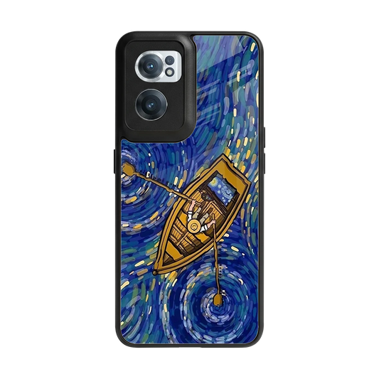 Ocean Voyage back phone cover | glass case for oneplus nord ce 2