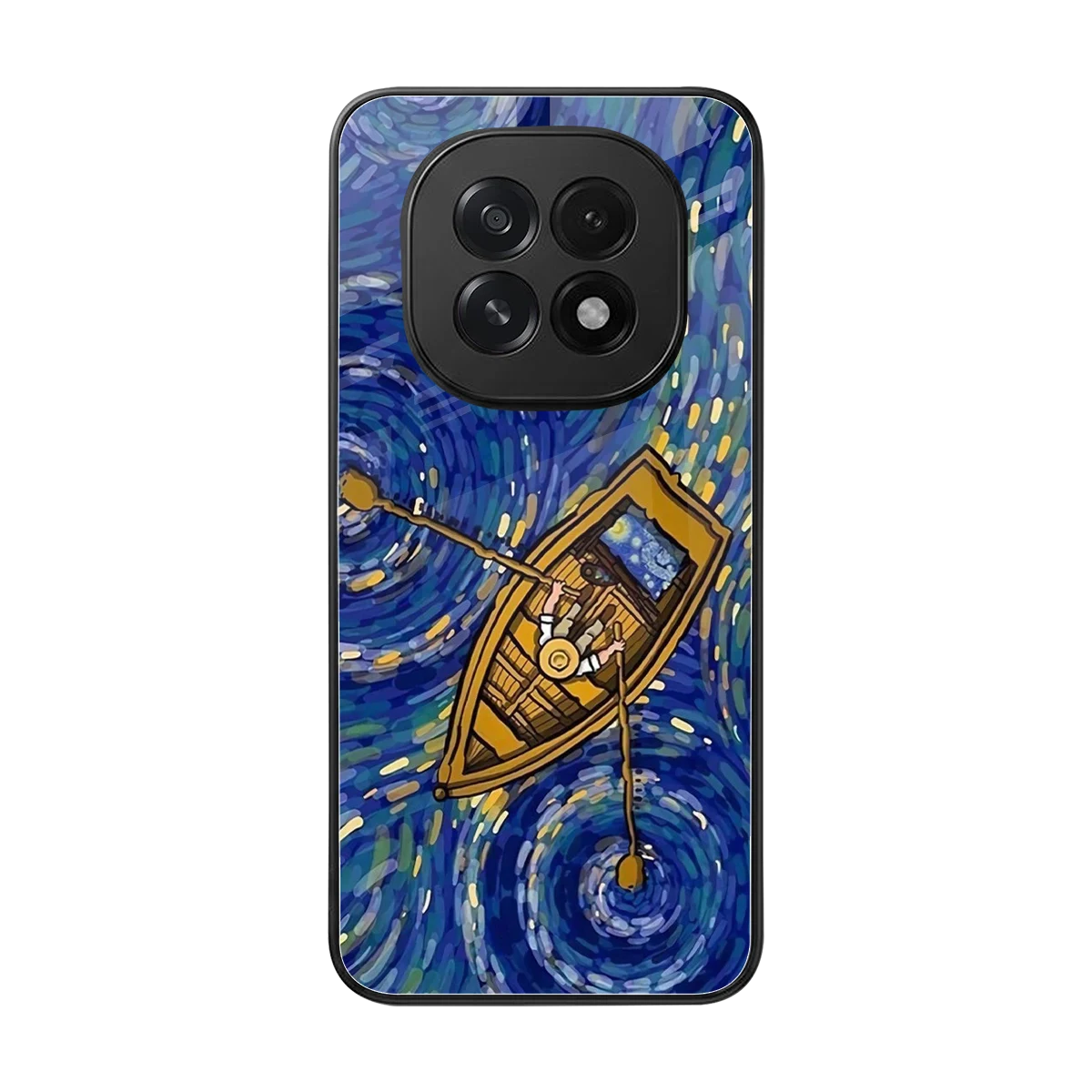 Ocean Voyage back phone cover | glass case for oppo f29 5g