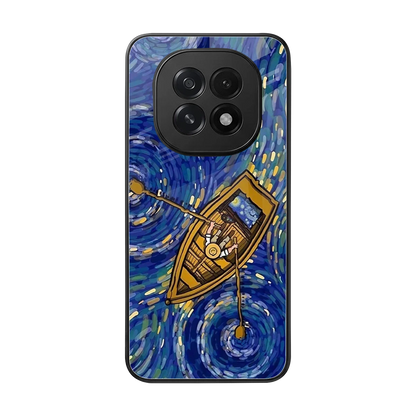 Ocean Voyage back phone cover | glass case for oppo f29 5g
