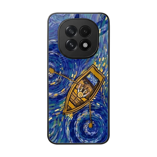 Ocean Voyage back phone cover | glass case for oppo f29 5g