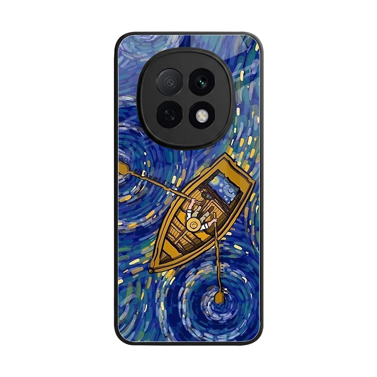 Ocean Voyage back phone cover | glass case for oppo f29 pro 5g