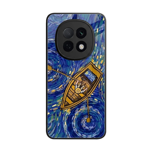 Ocean Voyage back phone cover | glass case for oppo f29 pro 5g