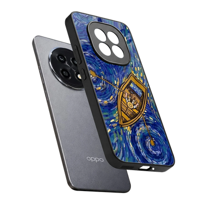 Ocean Voyage sleek oppo f29 pro 5g cover with tempered glass back and TPU edges