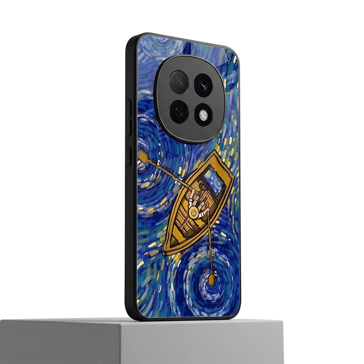 Ocean Voyage oppo f29 pro 5g mobile cover | shockproof glass phone case