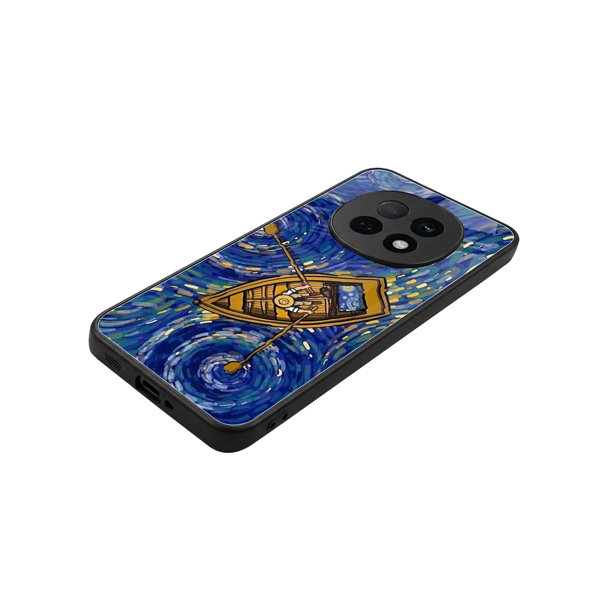 Ocean Voyage stylish phone case for oppo f29 pro 5g | glossy glass and slim fit